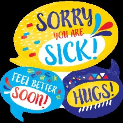 Get Well Sentiments Supershape Foil Balloon ANA33713