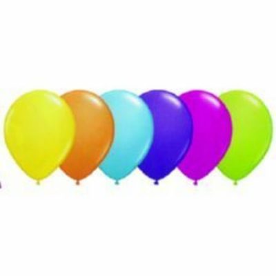 Tropical Assortment Latex Balloons Q25347