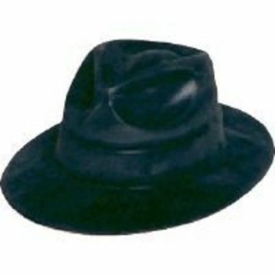Gangster Hat Black Felt Look M95016