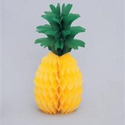 Luau Pineapple Honeycomb Centrepiece M19194