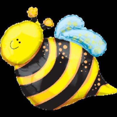 Happy Bee Supershape Foil Balloon ANA04745