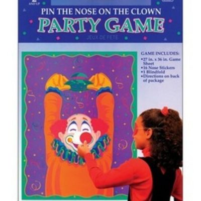 Pin the Nose on the Clown Party Game AM27462