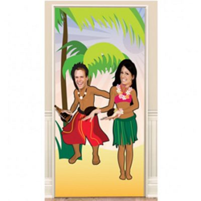 Luau Photo Fun Door Banner AM672900