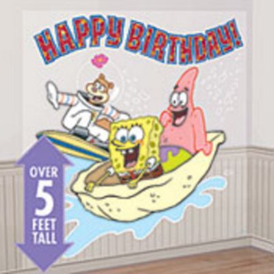 SpongeBob SquarePants Happy Birthday Scene Setters Add-Ons AM679506