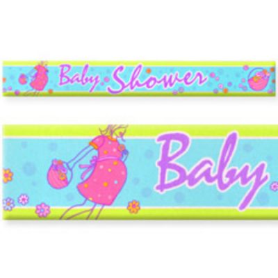 Baby On The Way Foil Banner M22047