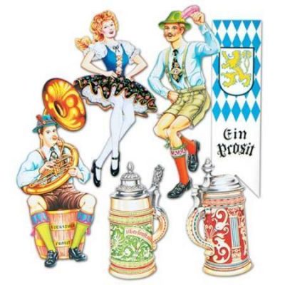 Oktoberfest Cutouts BE55646