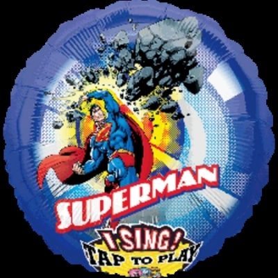 Superman Jumbo Sing-A-Tune Foil ANA19533