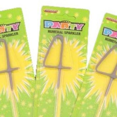 Numeral 4 Sparkler MFSN-4