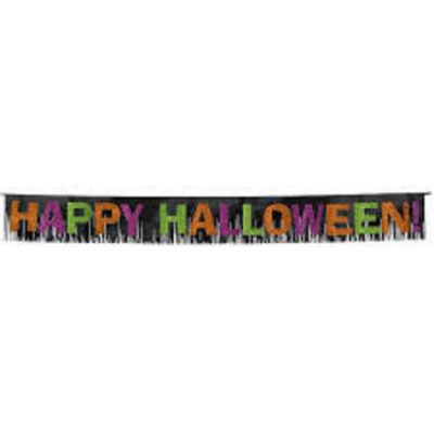 Halloween Glitter Fringe Banner AM129469