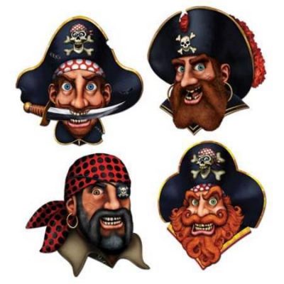 Pirate Crew Cutouts BE50472