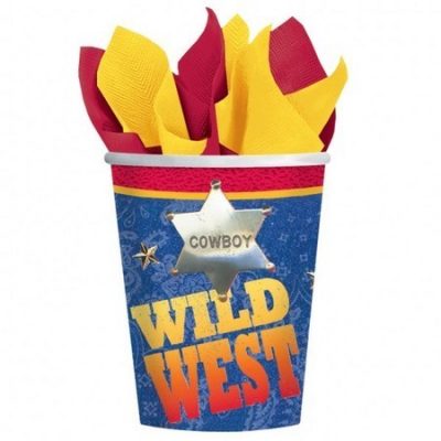 Wild West Paper Cups AM585009