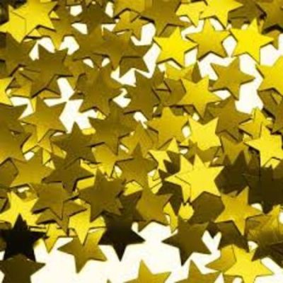 Gold Star Confetti AM993005