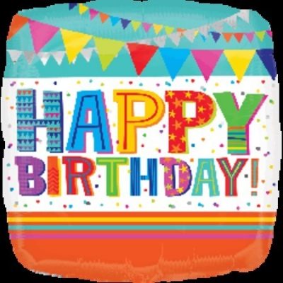 Bright & Bold Happy Birthday Foil Balloon ANA30738