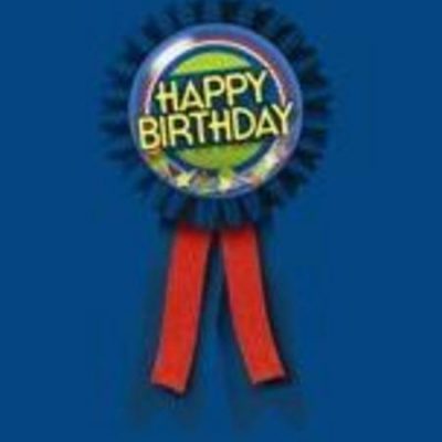 Happy Birthday Award Ribbon AM21313
