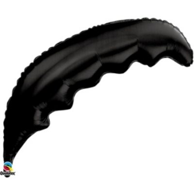 Palm Frond Onyx Black Foil Balloon Q10391