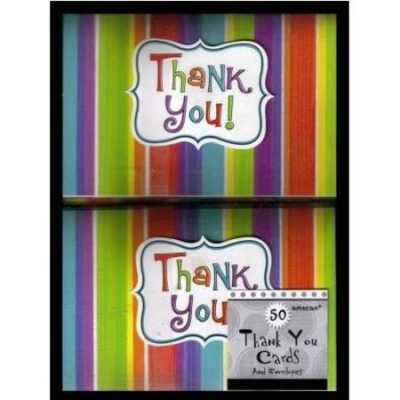 Stripes Thank You Cards AM486100