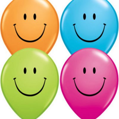 Smile Face Special Assortment Latex Balloons Q85107