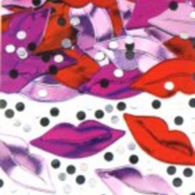 Lips Jumbo Embossed Confetti AM360815
