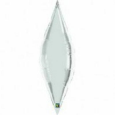Decor Taper Silver 13 inch (33cm) Foil Balloons Q17127