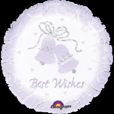Simply Sparkling Best Wishes Prismatic Foil Balloon ANA117053