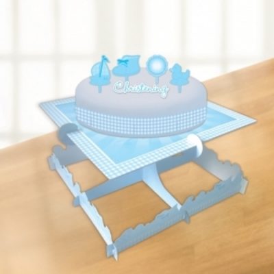 Christening Blue Booties Cake Decorating Kit AM997311