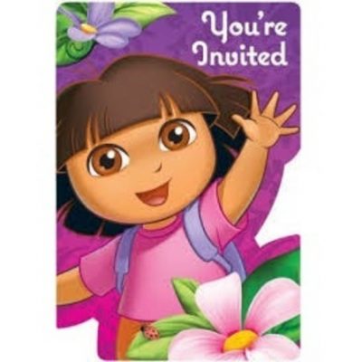 Dora The Explorer Invitations AM495512