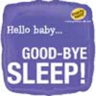 Smarty Pants - Baby, Good-Bye Sleep Foil Balloon ANA20307