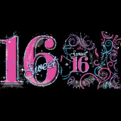 Sweet 16 Sparkle Supershape Foil Balloon ANA30560