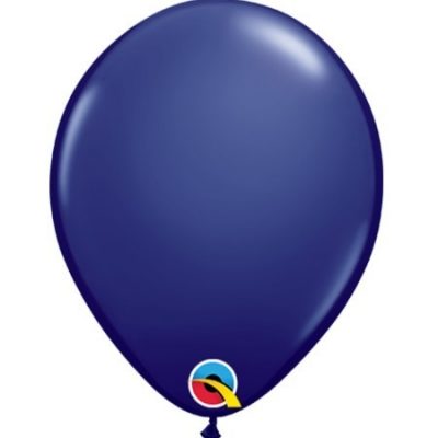 Navy Fashion Tone 5 inch (12 cm) Latex Balloons Q57125
