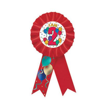 I Am 2 Today Special Occasion Award Ribbon AM21157-44