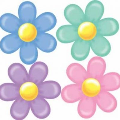 Retro Flower Cutouts BE55007