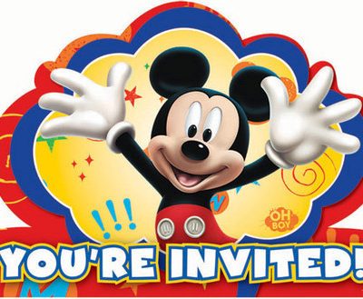Mickey Mouse Invitations AM499595