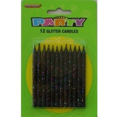 Glitter Candles Black M1903K
