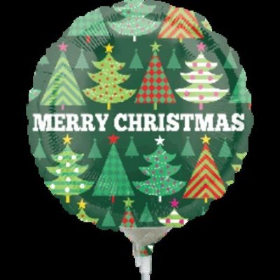 Decorative Trees 4 inch (10 cm) Foil Balloon ANA34056-I