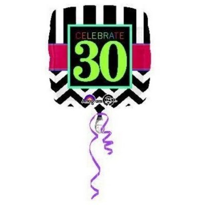 Birthday Celebration 30 Foil Balloon ANA28677