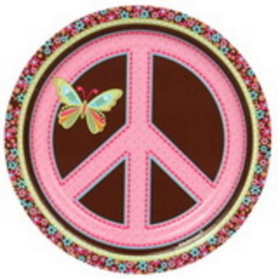 Hippie Chick 7 inch (17.8cm) Plates AM549474