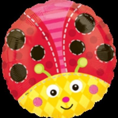 Cute Lady Bug Foil Balloon ANA17263