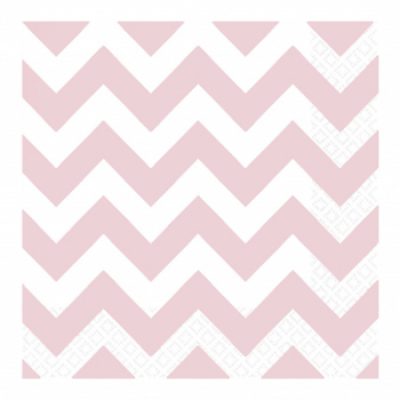 Pink Chevron Luncheon Napkins AM511492.109
