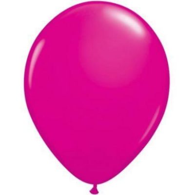 Wild Berry / Fucshia Fashion Tone 5 inch (12cm) Latex Balloons D20000443