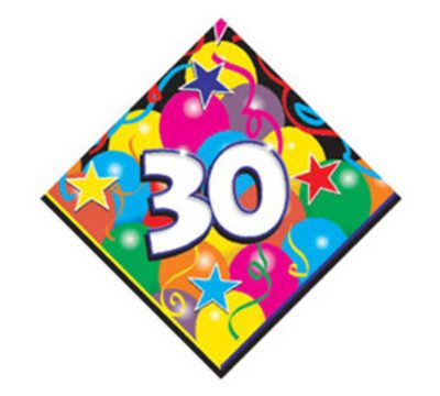 30th Birthday Party Napkins P405930