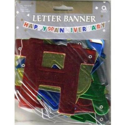 Happy Anniversary Letter Banner AM12018.90