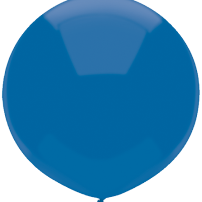 17 inch (43 cm) Round Midnight Blue Outdoor Balloon Q16603