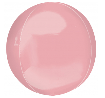 Pastel Pink Orbz Ultrashape (38cm x 40cm) Foil Balloon ANA3911299