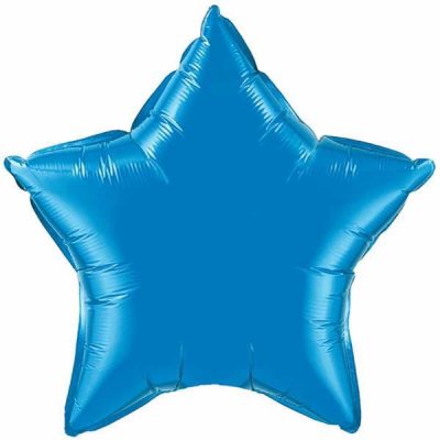 Turquoise 20 inch (50cm) Star Foil Q12624