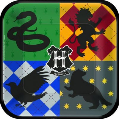 Harry Potter 9 inch (23 cm) Square Plates AM551890