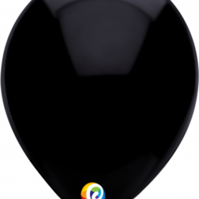 Funsational Black 12 inch (30cm) Latex Balloons 50 Count Q71469