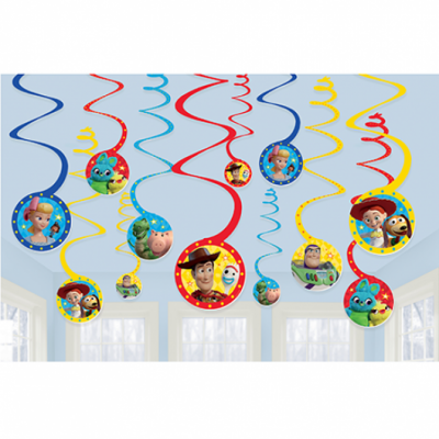 Toy Story 4 Spiral Decorations AM670907