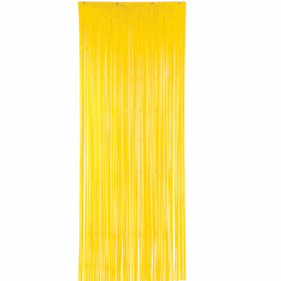 Plastic Curtain Yellow AM24200.09