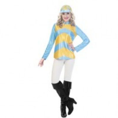 Melbourne Cup Ladies Jockey Costume Medium AM8822149