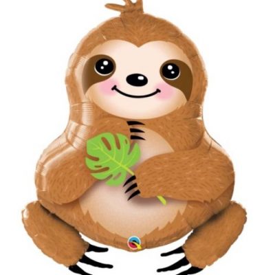 Sweet Sloth 39 inch (99 cm) SuperShape Foil Balloon Q12253
